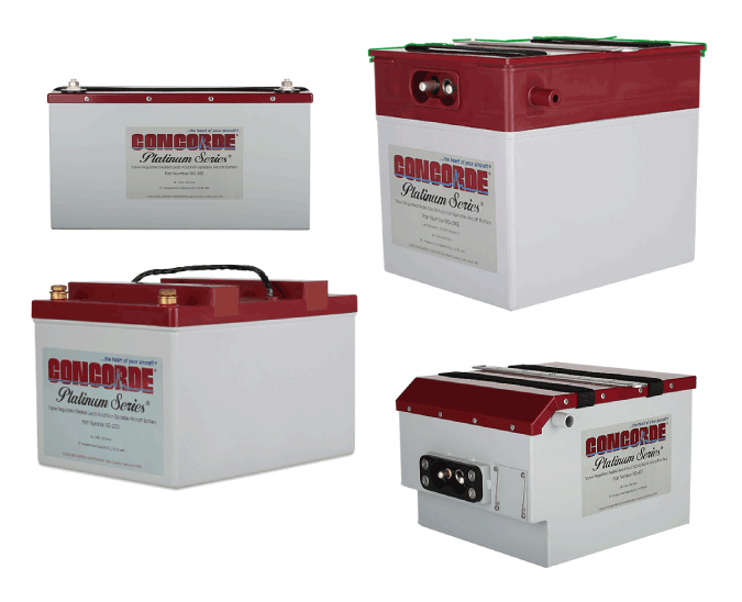 Concorde Turbine Starting Batteries