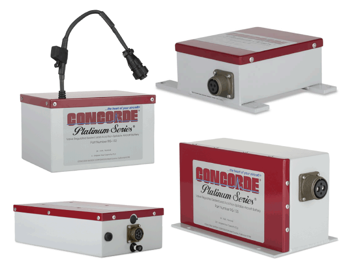 Concorde Emergency Batteries