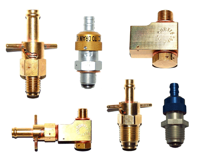 Curtis Engine Oil Quick Drain Valves
