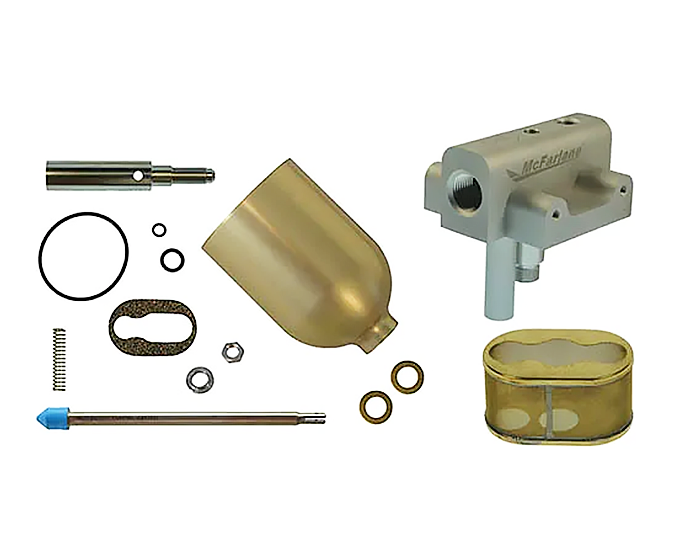 McFarlane Fuel Strainer & Drain Parts
