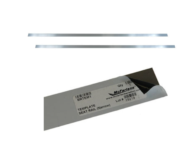 Cessna Seat Rail Templates