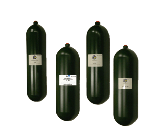 N23D Steel Oxygen Bottles
