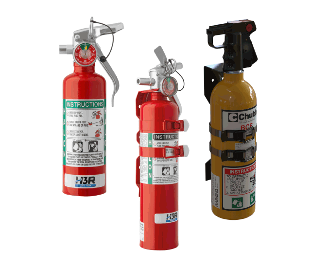 Cabin Fire Extinguishers