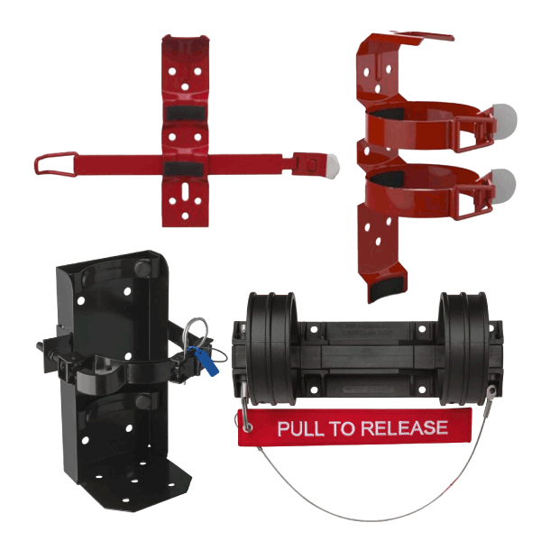 H3R Fire Extinguisher Mounting Brackets