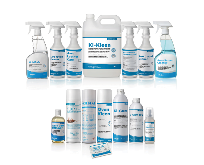 Aircraft  Interior Cleaners and Sanitisers